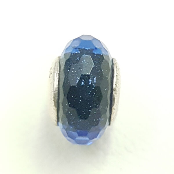 Στοιχείο τύπου PANDORA μπλε σκούρη χάντρα